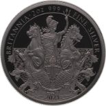 2023 Silver 5 Pounds (2 oz.) Britannia Proof Box & COA