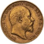 1902 Gold Half-Sovereign Very fine