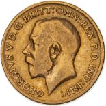 1914 Gold Half-Sovereign Fair