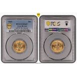 1963 Gold Sovereign PCGS MS65
