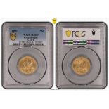 1900 Gold Sovereign PCGS MS62+