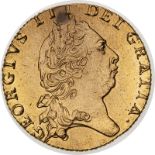 1798 Gold Guinea Good extremely fine, ex jewellery