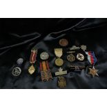 Lot of 16 Assorted Military Pieces