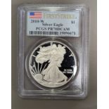 United States 2010 W Silver 1 Dollar PCGS PR70 DCAM