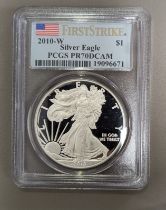 United States 2010 W Silver 1 Dollar PCGS PR70 DCAM