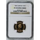 1980 Gold Sovereign Proof NGC PF 70 ULTRA CAMEO