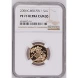 2006 Gold Sovereign Proof NGC PF 70 ULTRA CAMEO