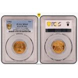 1965 Gold Sovereign PCGS MS64