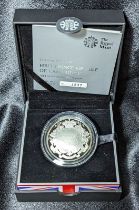 2013 Silver 5 Pounds (Crown) Prince George Christening Proof Box & COA
