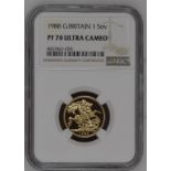 1988 Gold Sovereign Proof NGC PF 70 ULTRA CAMEO