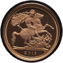 2019 Gold 1/4 Sovereign Proof