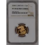 2008 Gold Sovereign Proof NGC PF 70 ULTRA CAMEO