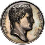 France Napoleon I 1806 Silver Medal Single Finest PCGS SP61