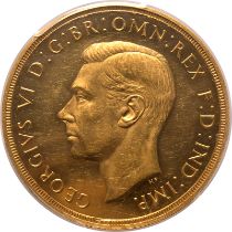 1937 Gold 5 Pounds (5 Sovereigns) Proof PCGS PR61 CAM