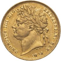 1821 Gold Sovereign Very fine