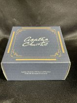 2020 Gold 2 Pounds Agatha Christie Proof Box & COA