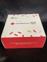 2020 Gold 5 Pounds Red Cross Proof Box & COA