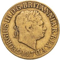 1817 Gold Sovereign Fine