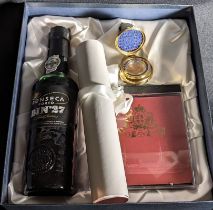 1864 Gold Sovereign Douro shipwreck Good very fine in Presentation Case with Port wine etc.