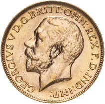 1911 C Gold Sovereign Mint state