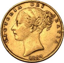 1859 Gold Sovereign Very Fine