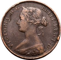 1862 Bronze Halfpenny