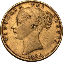 1858 Gold Sovereign