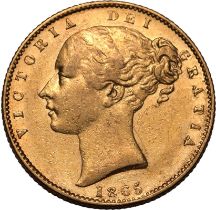 1865 Gold Sovereign