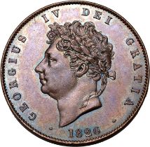 1826 Copper Halfpenny