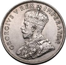 South Africa George V 1930 Silver 1 Florin About extremely fine