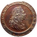 1797 Copper Penny PCGS MS62 BN