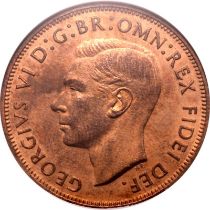 1950 Bronze Penny NGC MS 63 RB