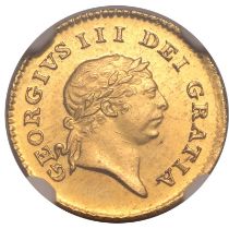 1808 Gold 1/3 Guinea NGC MS 64