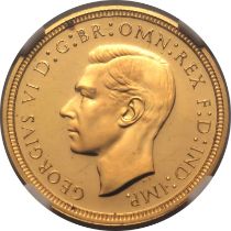 1937 Gold Half-Sovereign Proof NGC PF 66 CAMEO