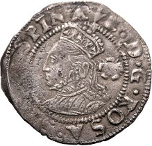 1561 Silver Three-Halfpence