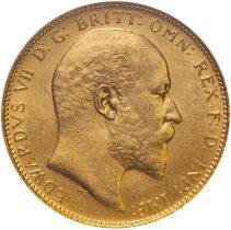 1909 C Gold Sovereign NGC MS 61