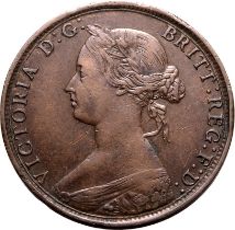 1862 Bronze Halfpenny