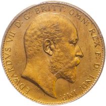 1910 C Gold Sovereign PCGS MS63