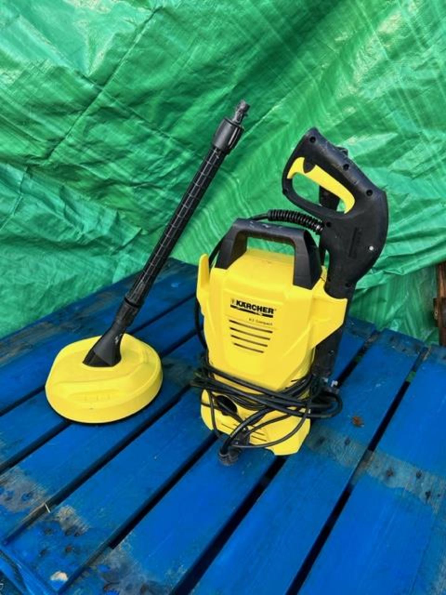 Karcher K2 Compact Jet Wash / Power Washer - With Patio Cleaner Attachment. RRP £89