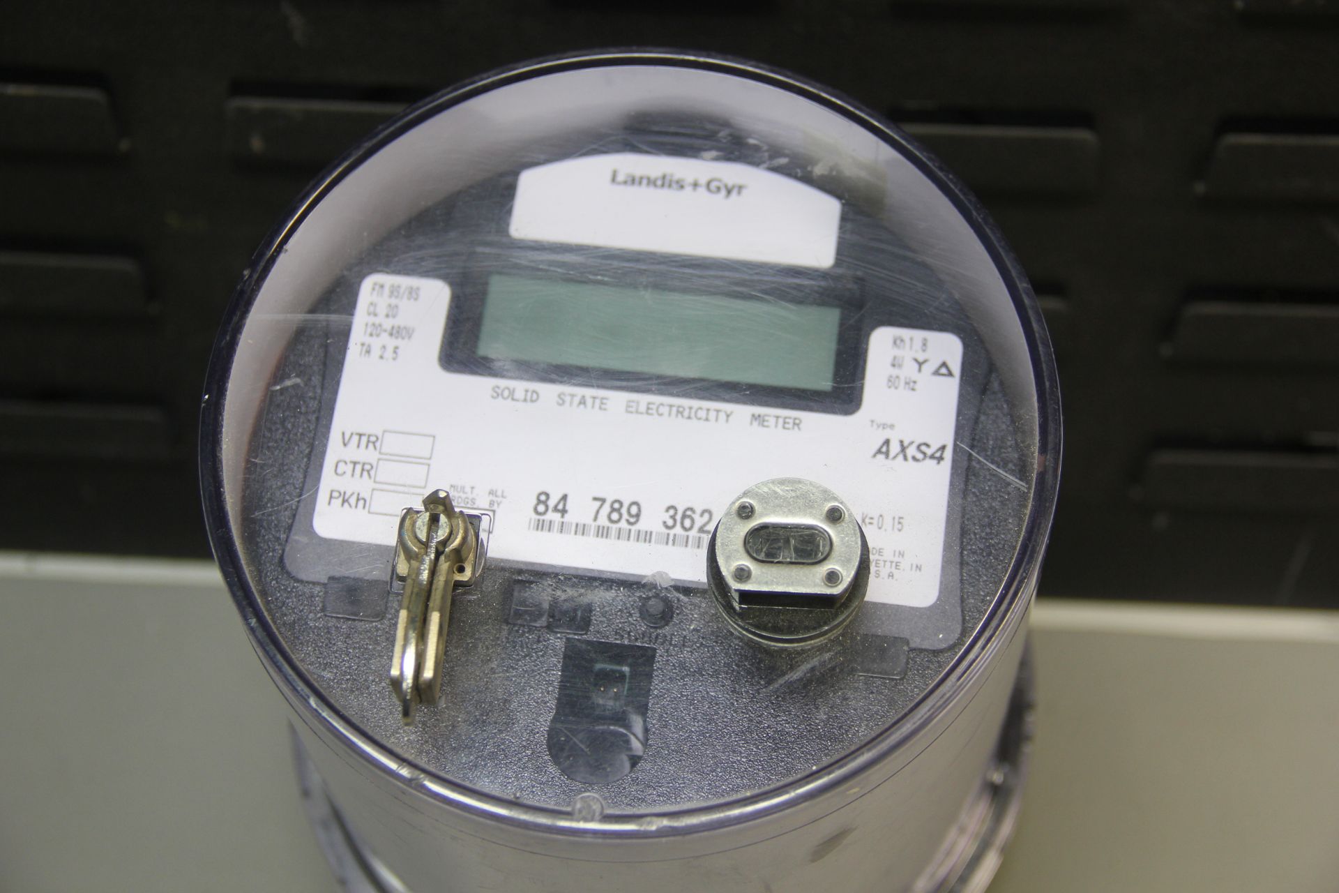 LANDIS+GYR SOLID STATE ELECTRICITY METER - Image 2 of 4