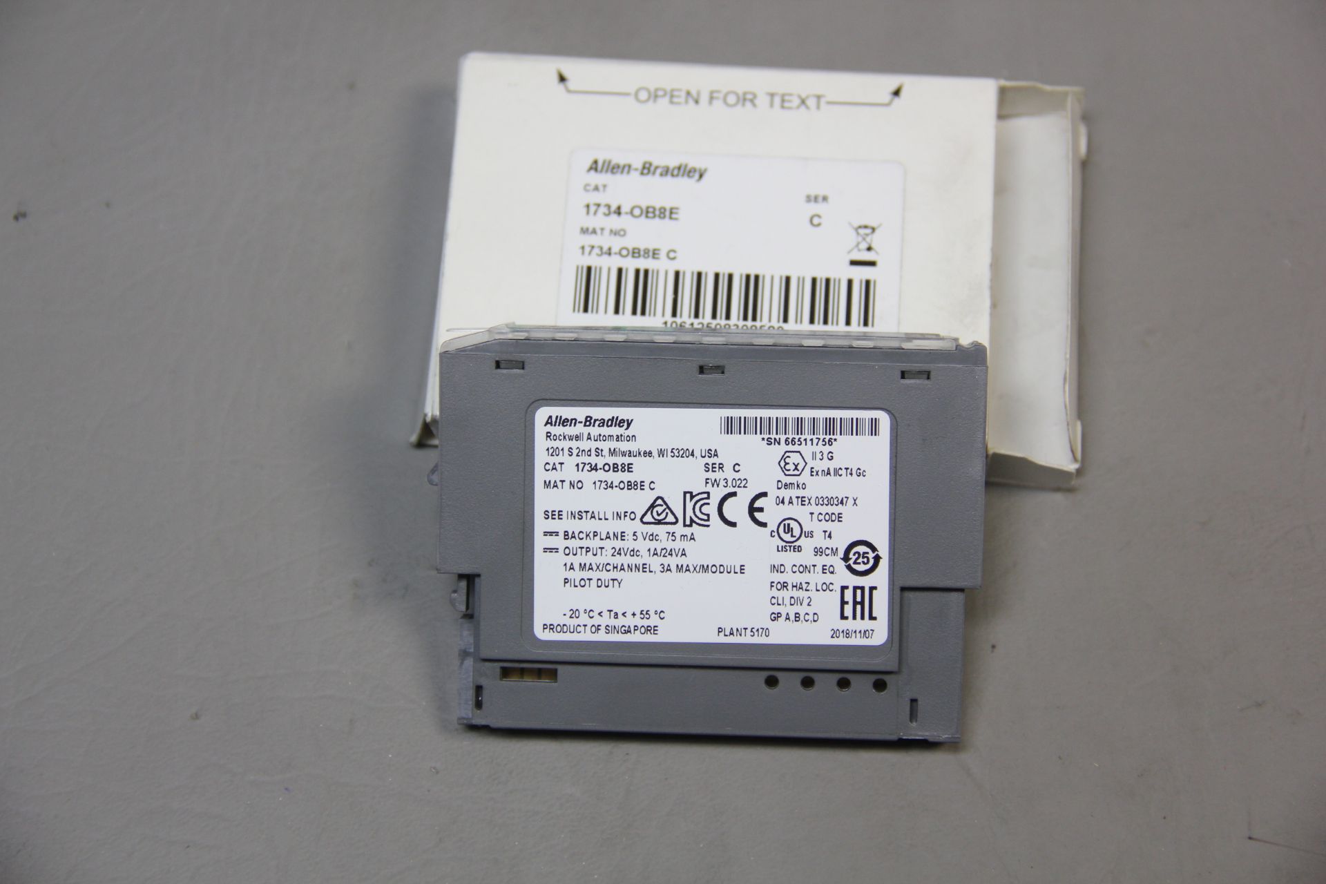 NEW ALLEN BRADLEY POINT I/O MODULE