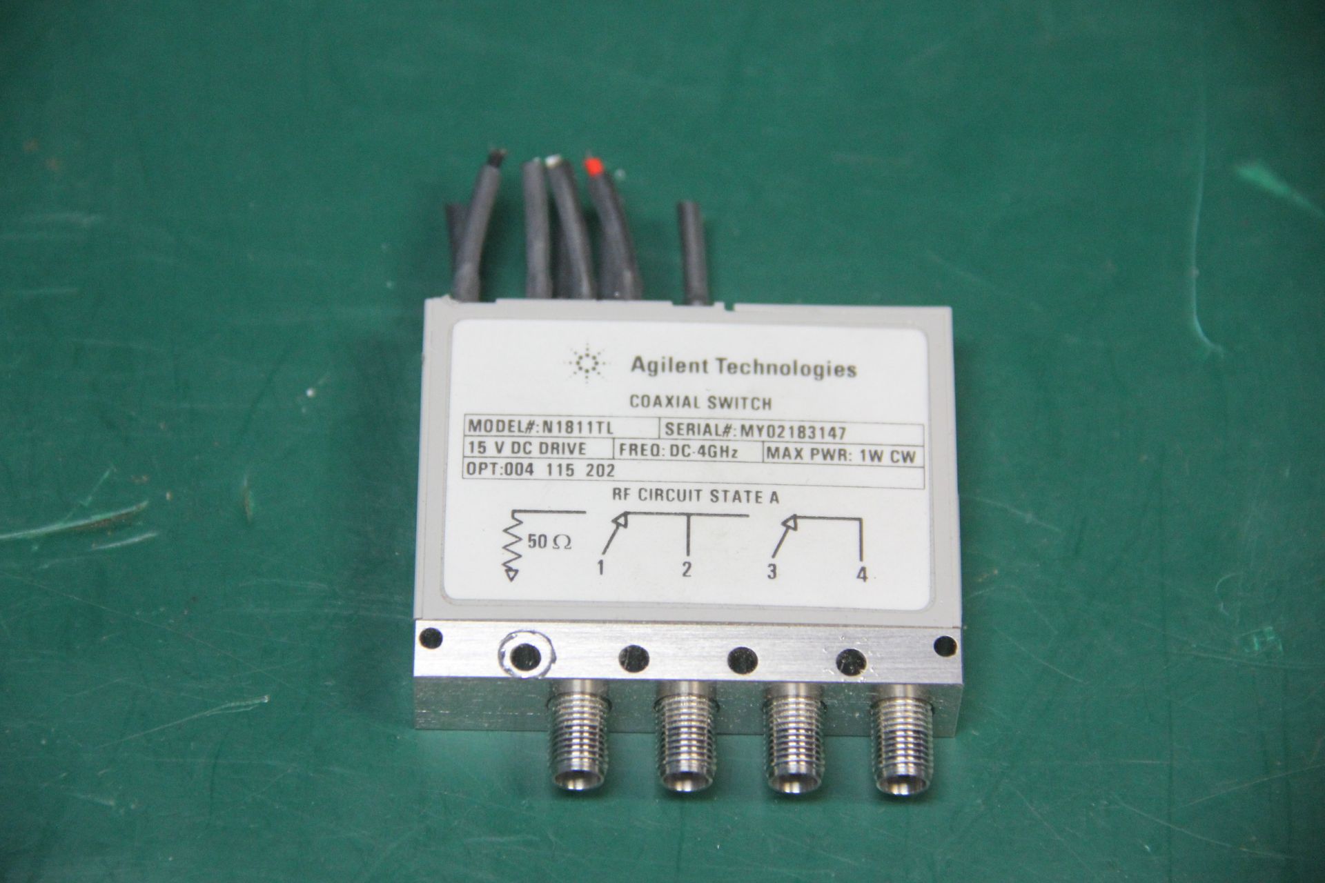 AGILENT RF COAXIAL SWITCH