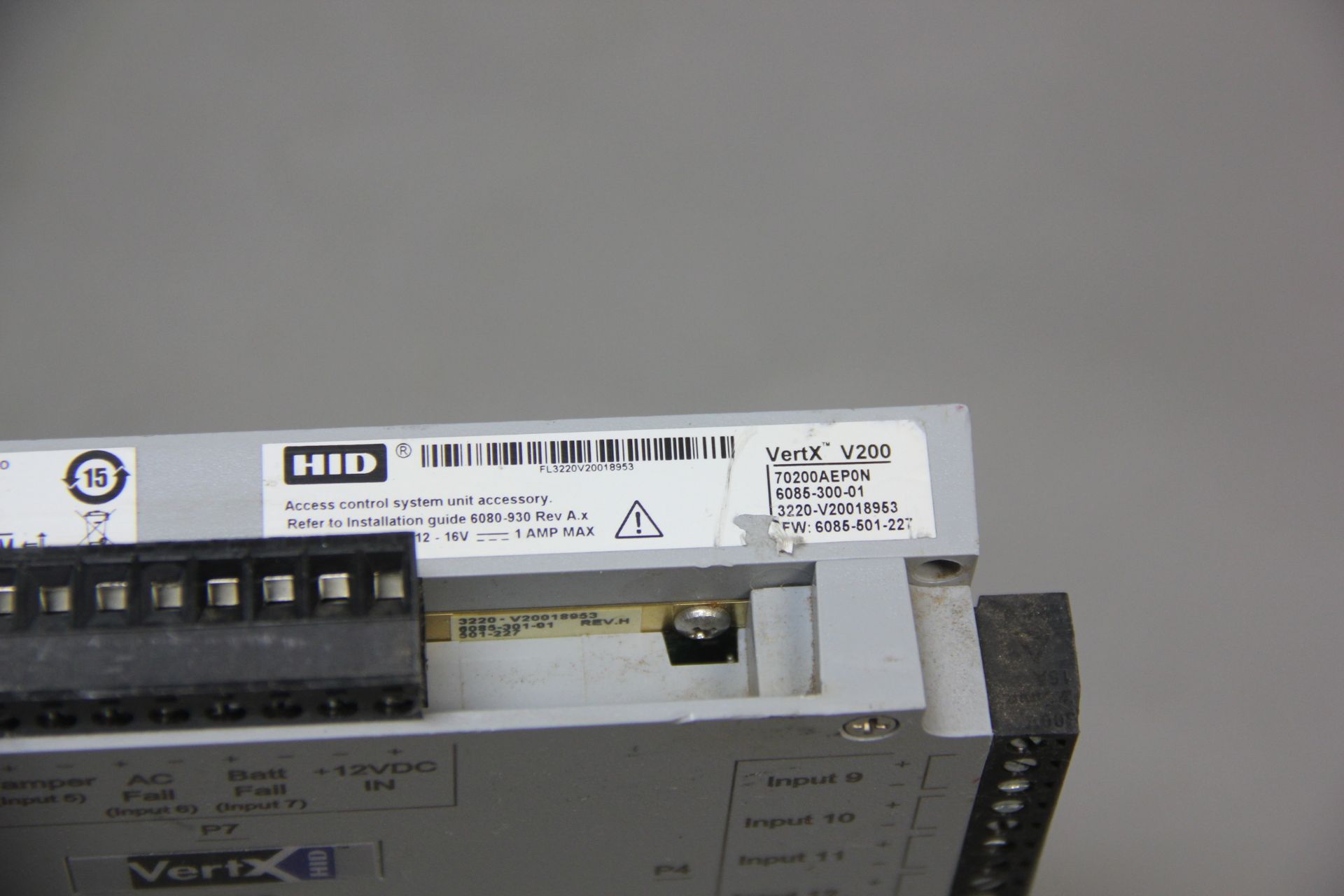 HID VERTX V200 ACCESS CONTROLLER - Image 3 of 4
