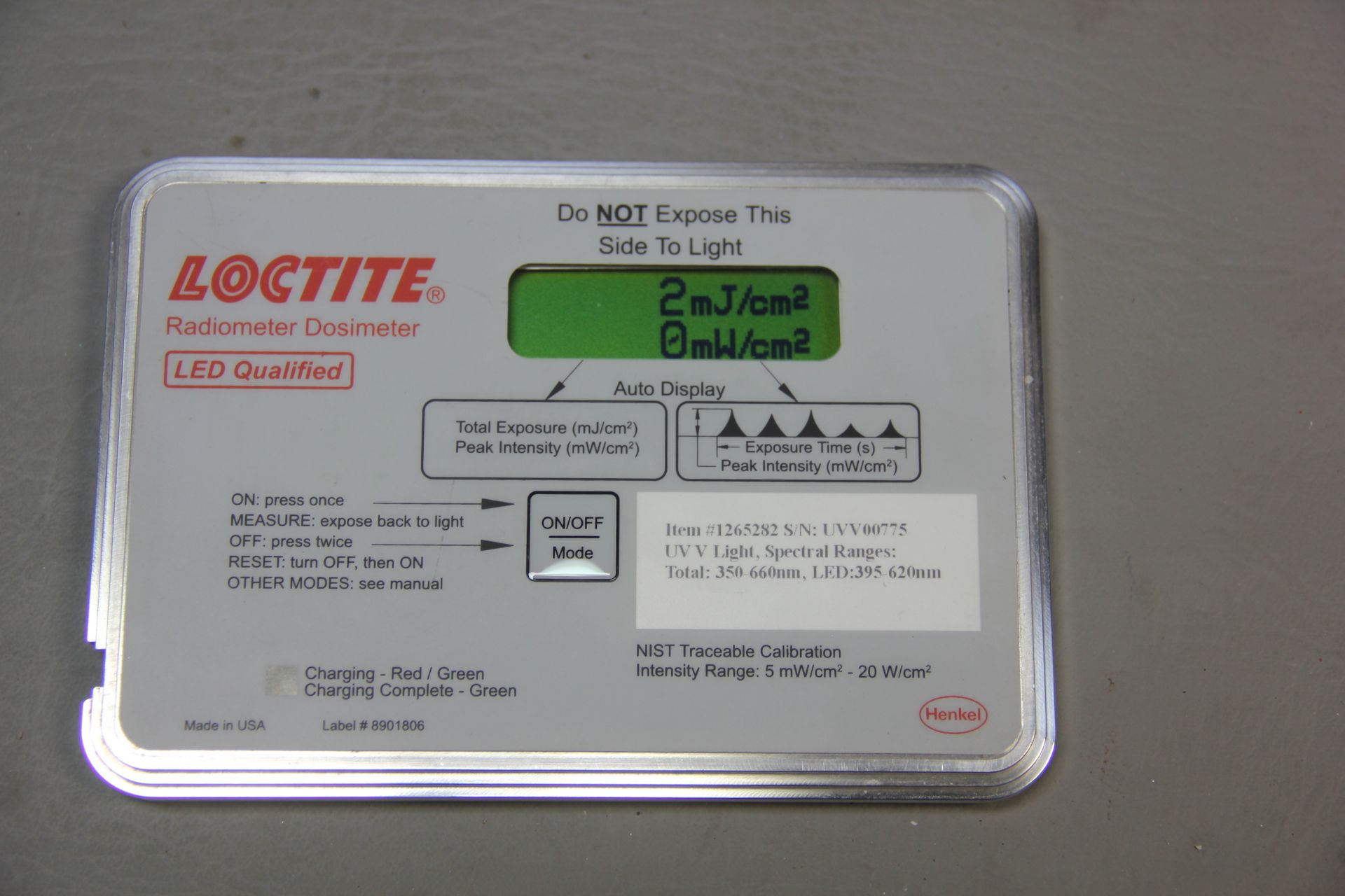 LOCTITE RADIOMETER/DOSIMETER - Image 17 of 18