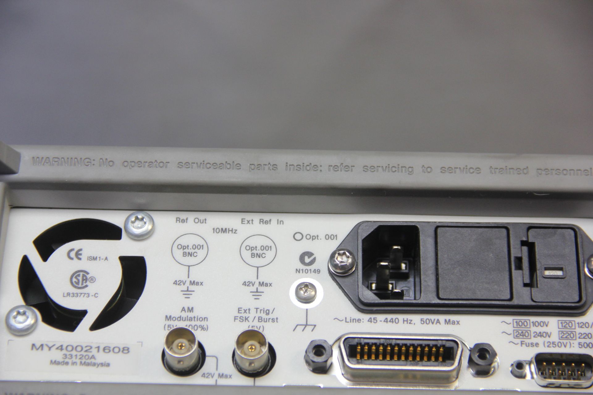 AGILENT 15MHZ ARBITRARY WAVEFORM GENERATOR - Image 7 of 8