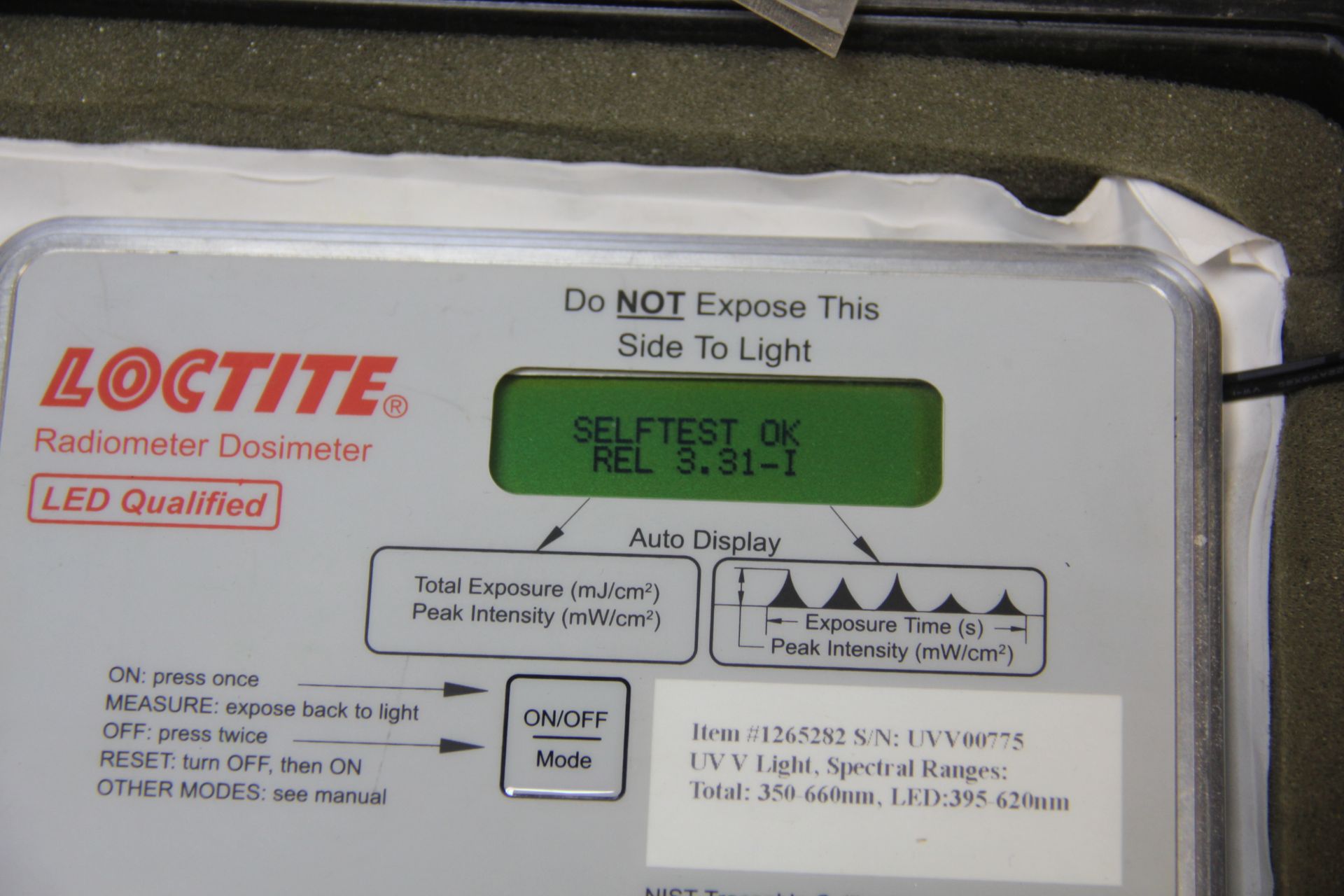 LOCTITE RADIOMETER/DOSIMETER - Image 9 of 18