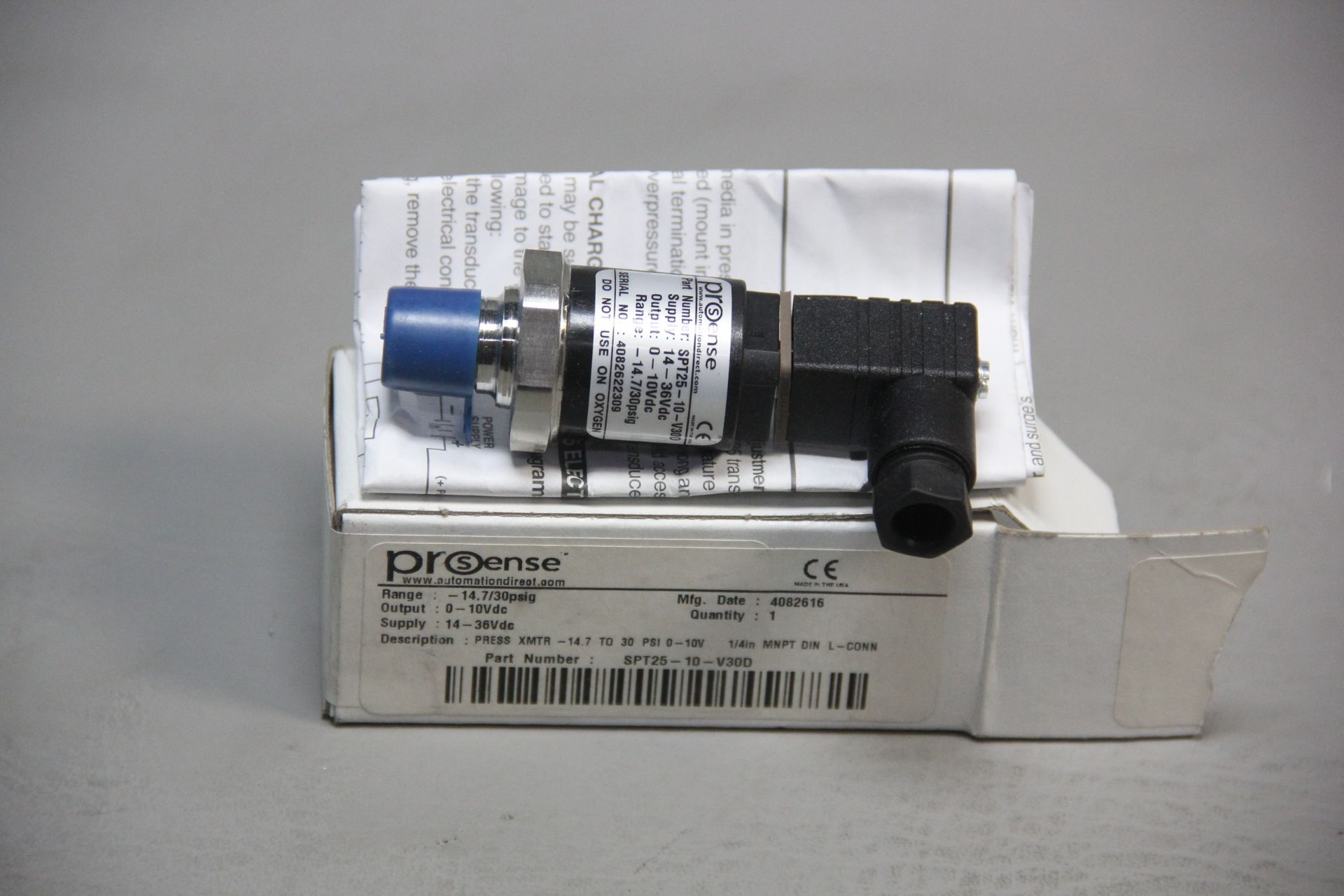 NEW PROSENSE PRESSURE TRANSMITTER