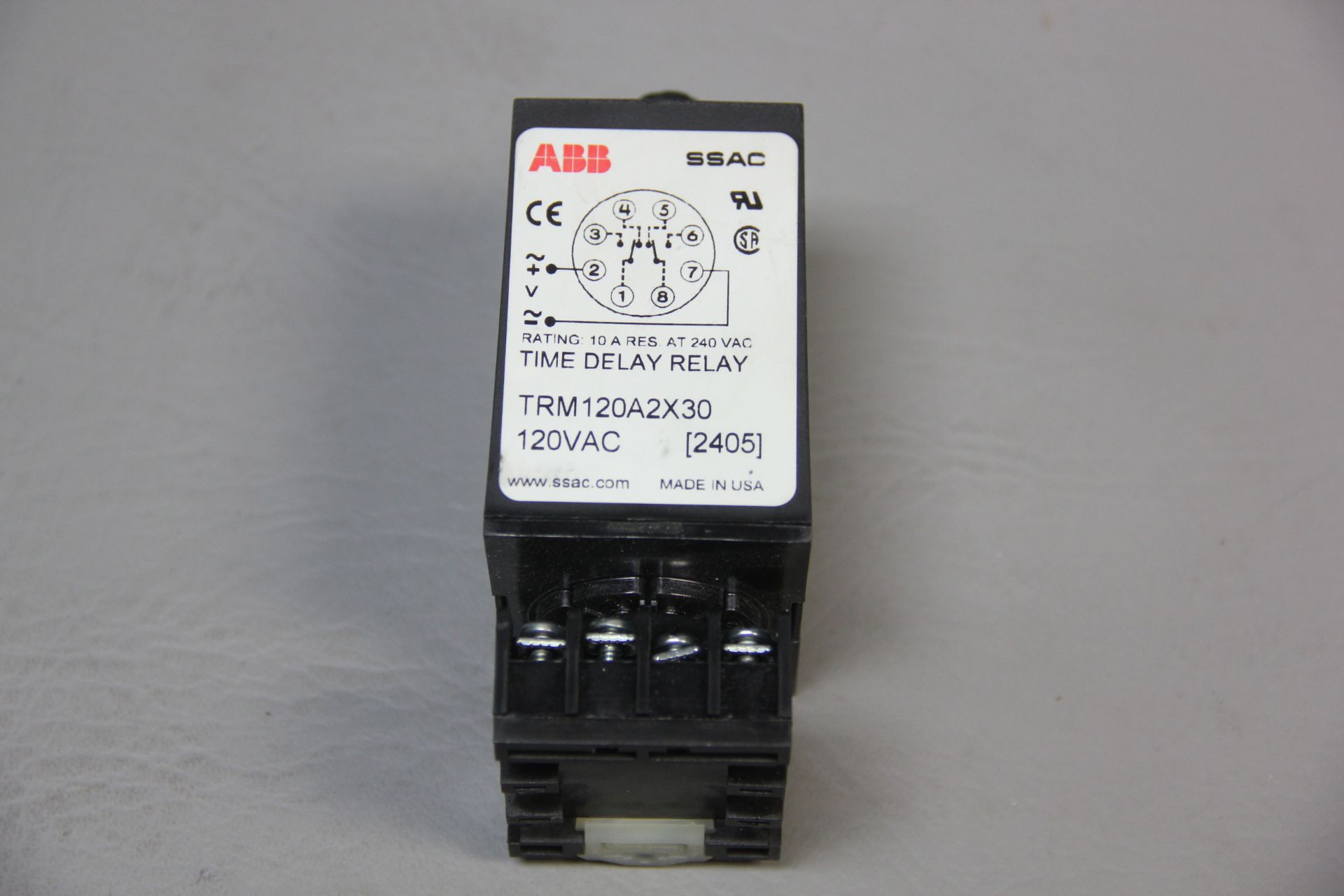 ABB TIME DELAY RELAY - Image 2 of 2