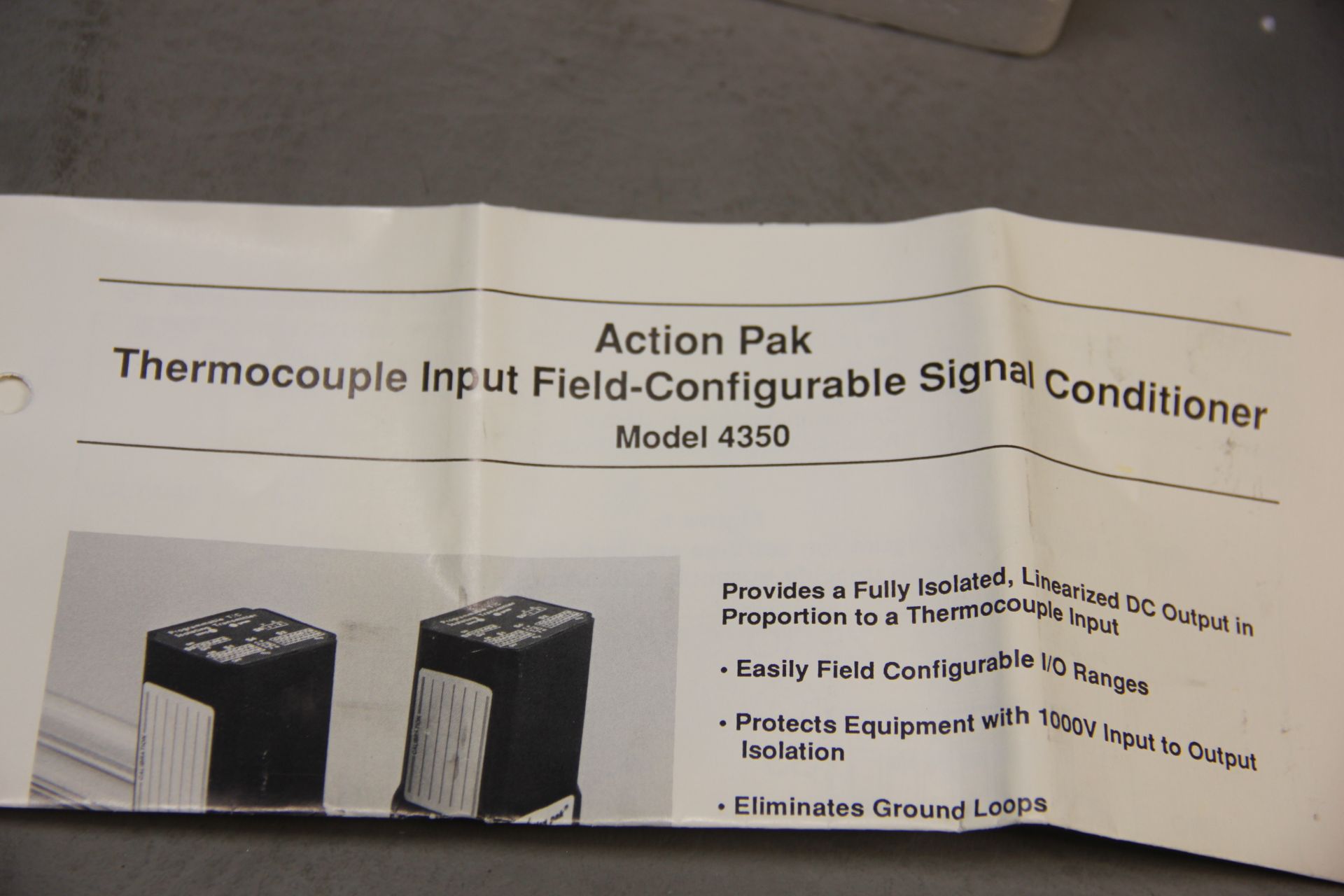 NEW ACTION PAK THERMOCOUPLE SIGNAL CONDITIONER - Image 3 of 5