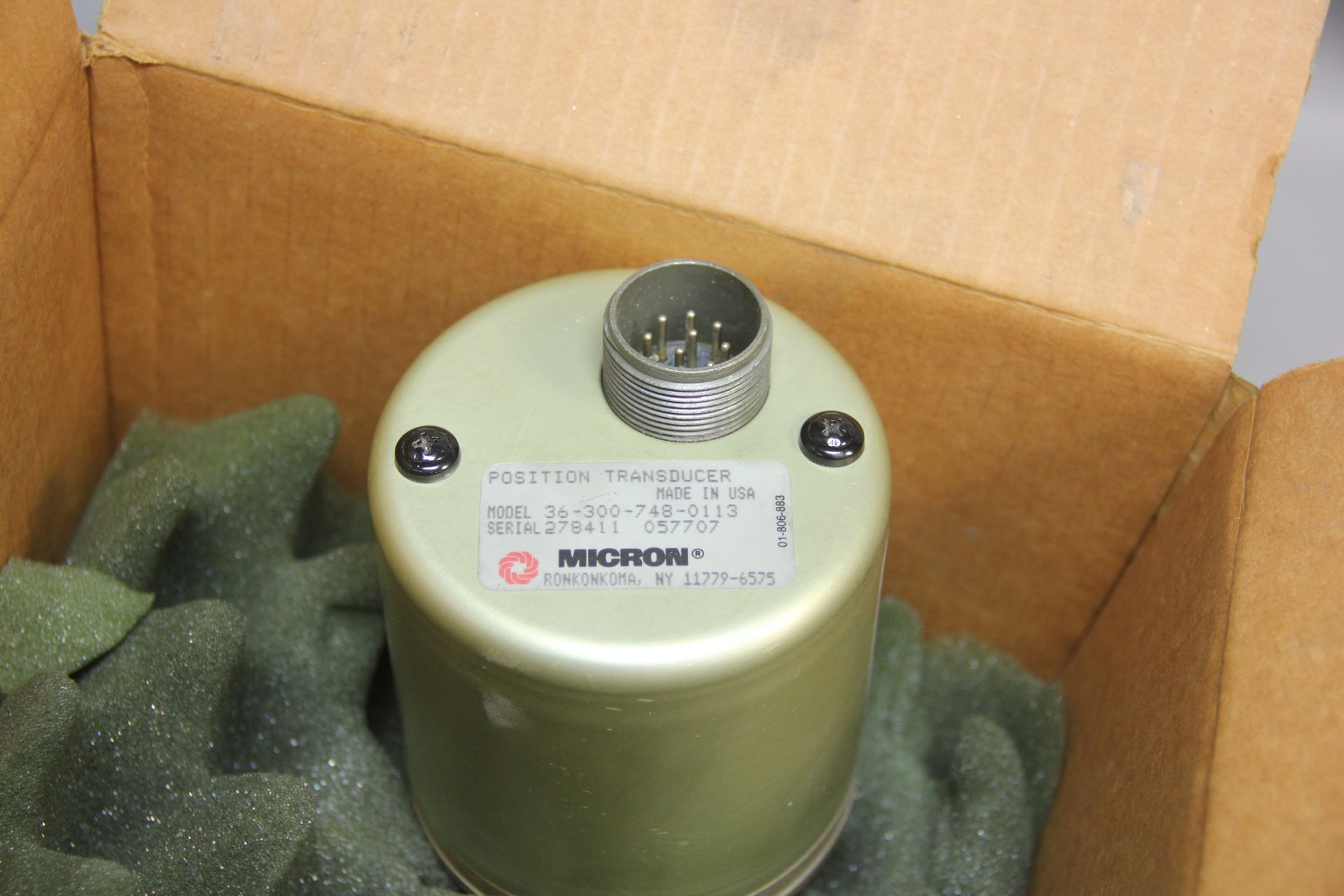 NEW MICRON POSITION TRANSDUCER - Image 4 of 4